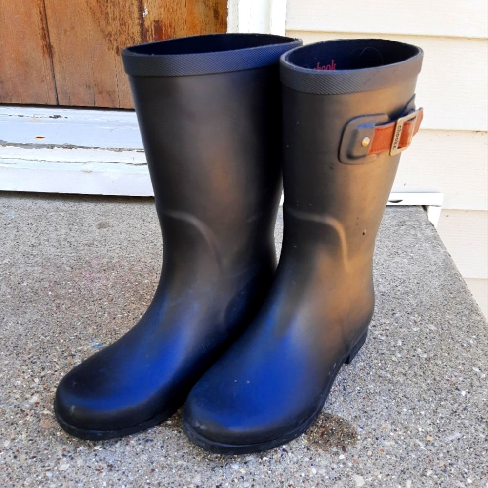 Barely worn chooka rain boots